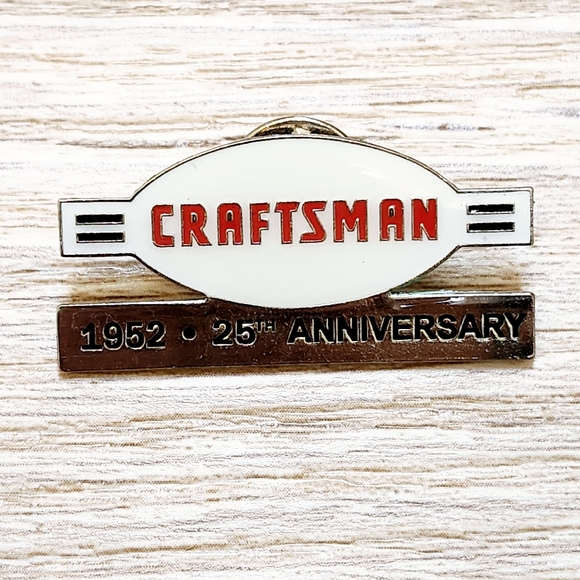 Craftsman Tools 1952 25th Anniversary Lapel Pin - Picture 1 of 3